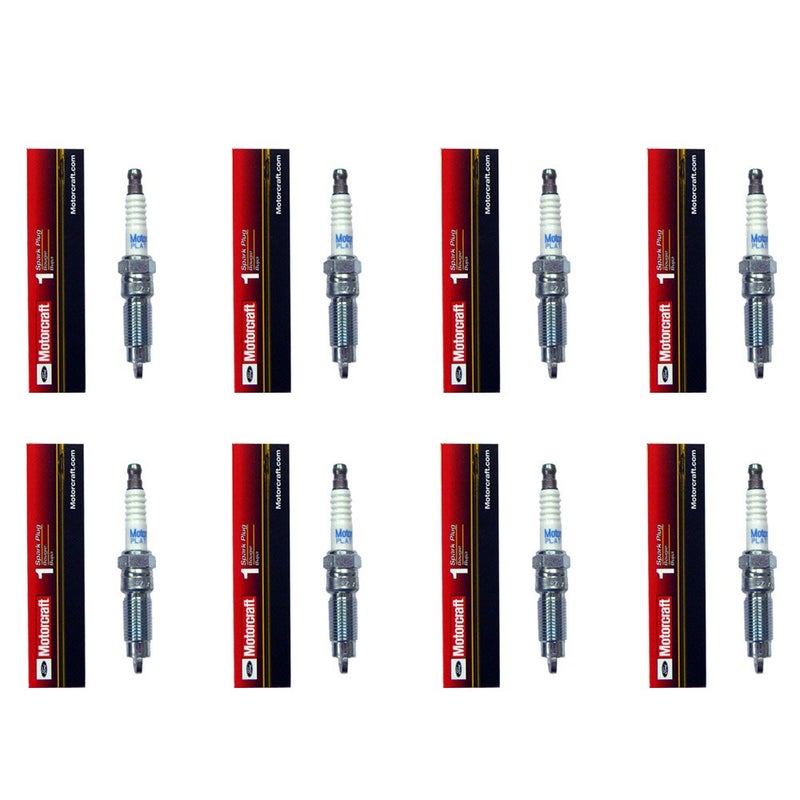 8 New Motorcraft Spark plugs SP509 HJFS24FP Ford Lincoln