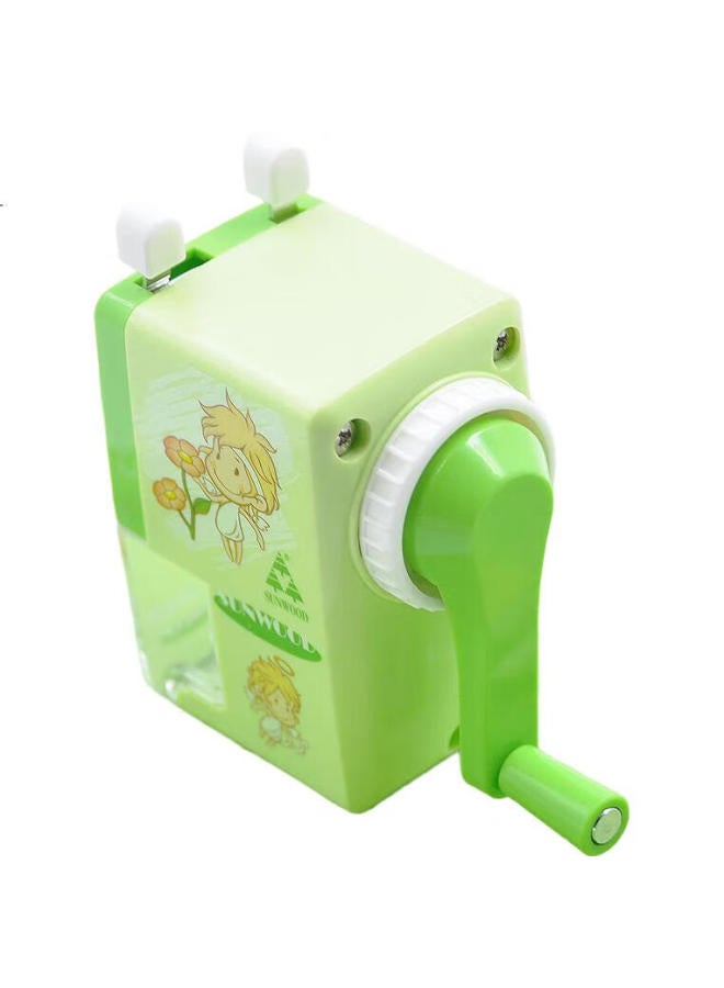 Sunwood Cartoon Pencil Sharpener, Green, 5180 - Image 1