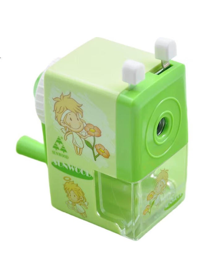 Sunwood Cartoon Pencil Sharpener, Green, 5180 - Image 3