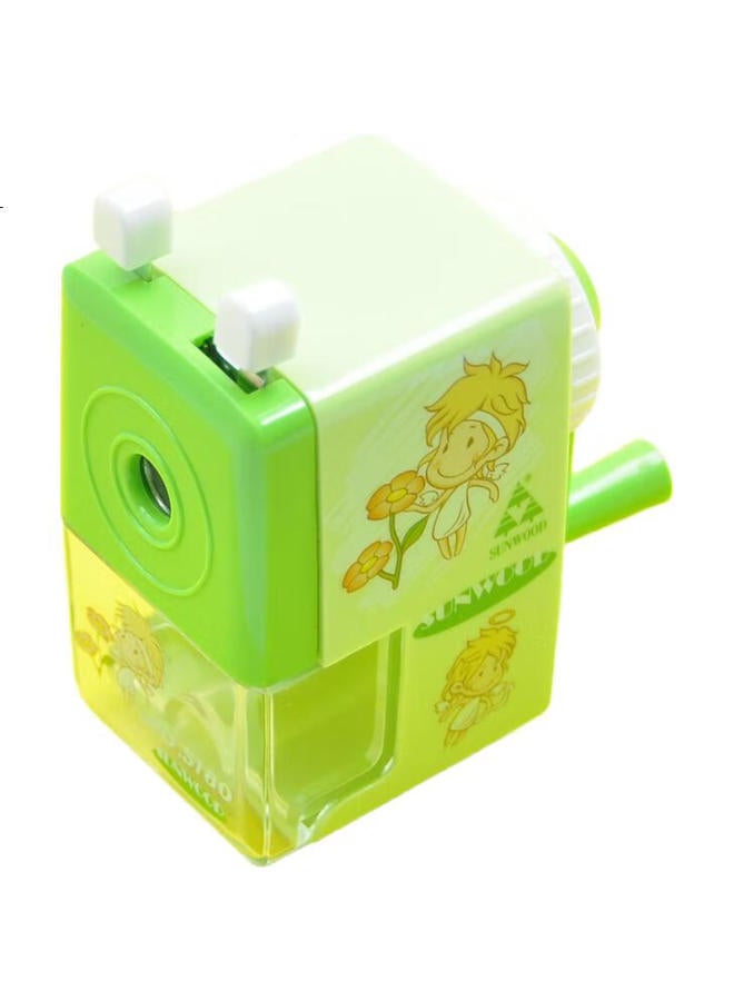Sunwood Cartoon Pencil Sharpener, Green, 5180 - Image 2