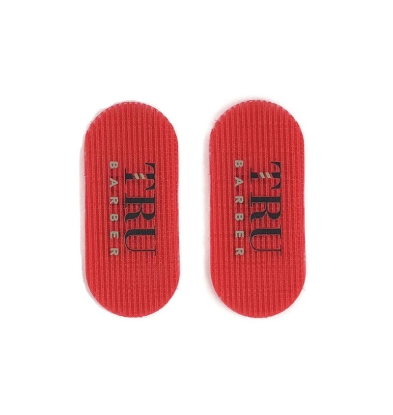 TRU BARBER HAIR GRIPPERS Â® 3 COLORS BUNDLE PACK 6 PCS for Men and Women - Salon and Barber, Hair Clips for Styling, Hair holder Grips (Black/Red/Black) - Image 4