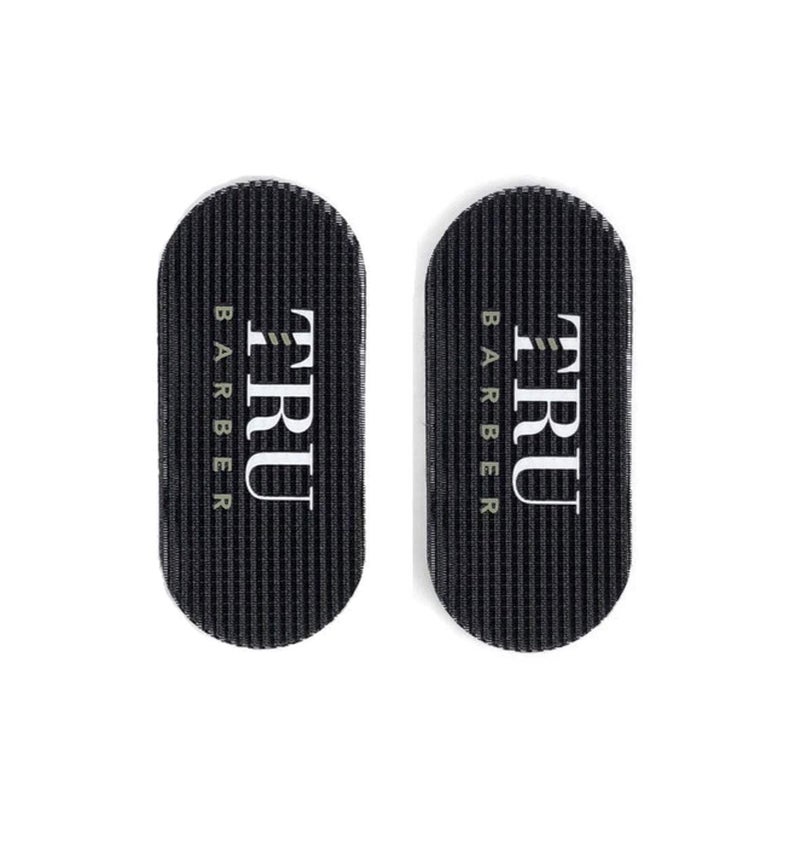 TRU BARBER HAIR GRIPPERS Â® 3 COLORS BUNDLE PACK 6 PCS for Men and Women - Salon and Barber, Hair Clips for Styling, Hair holder Grips (Black/Red/Black) - Image 5