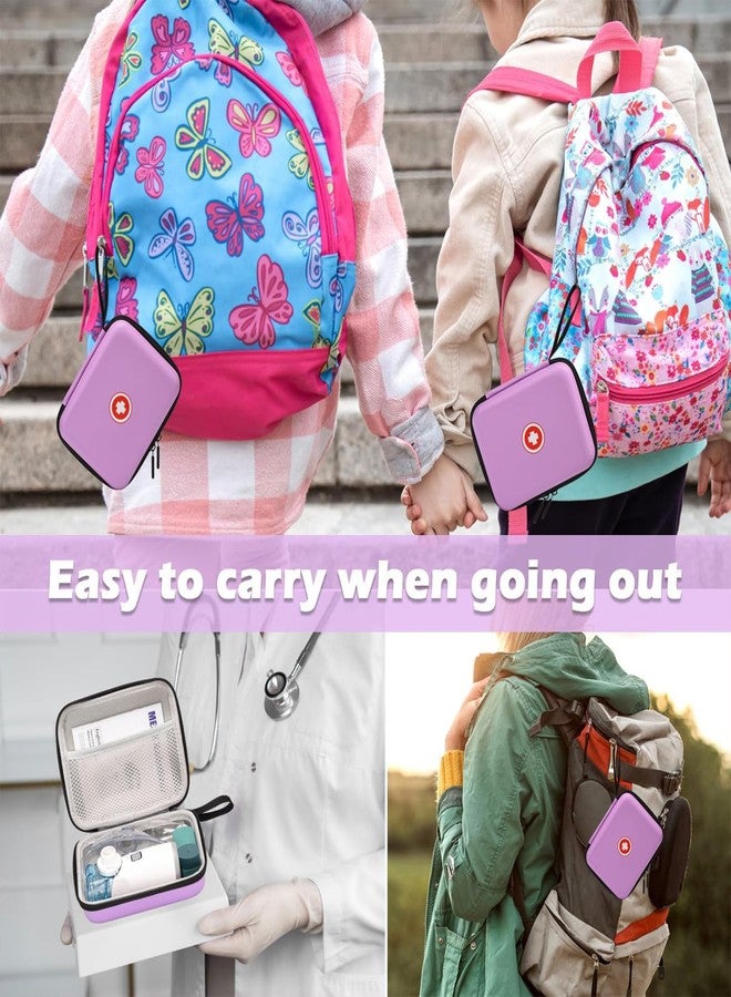 Fukumi Carrying Case for Portable Nebulizer, Travel Medical Bag, Hard Emergency Medical Bag for Inhaler Spacer for Kids and Adults, Masks, Asthma Accessories Case - Image 5