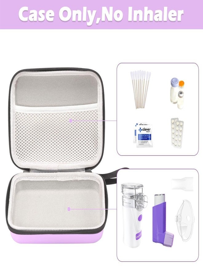 Fukumi Carrying Case for Portable Nebulizer, Travel Medical Bag, Hard Emergency Medical Bag for Inhaler Spacer for Kids and Adults, Masks, Asthma Accessories Case - Image 2