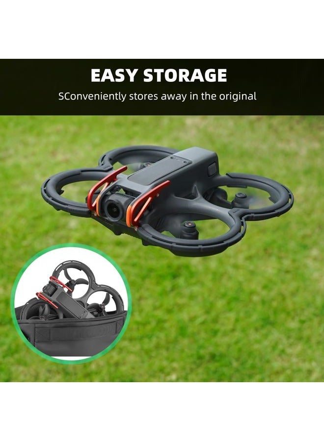 BRDRC Avata 2 Bumper Guards Accessories, Propeller Guard Protector Gimbal Protective Anti-Collision Ring Cover for DJI Avata 2 Fly More Combo Accessories (Green) - Image 5