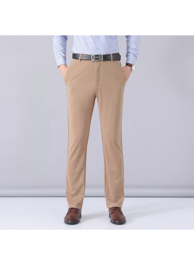 Shougu Men's Fashionable Casual Business Suit Pants  - Image 1