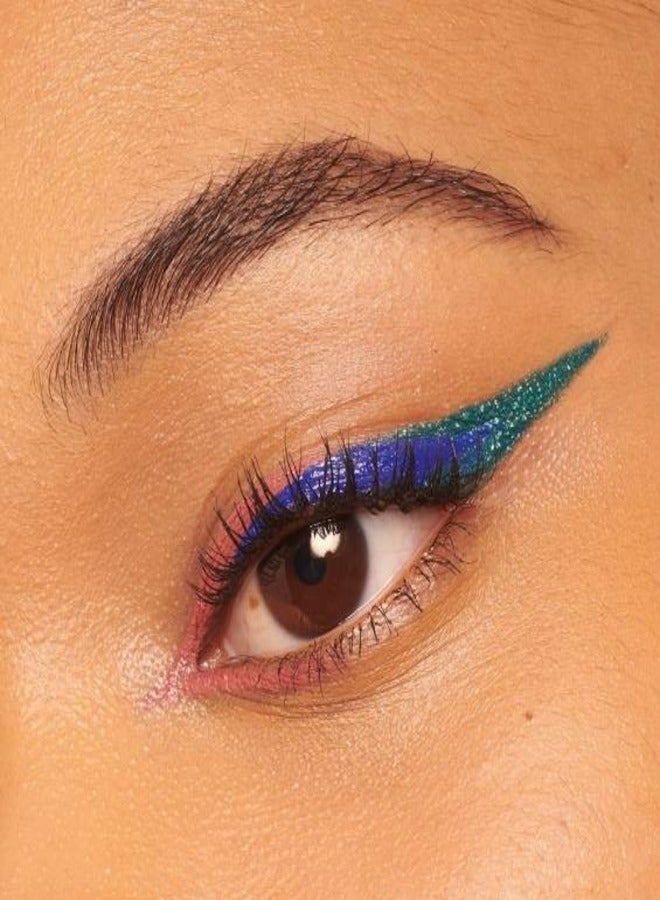 SEPHORA SEPHORA COLLECTION 12HR Colorful Special Effects Multichrome Retractable Eyeliner – 03 Celestial Blue, Longwear Shifting Metallic Gel Liner  - Image 2