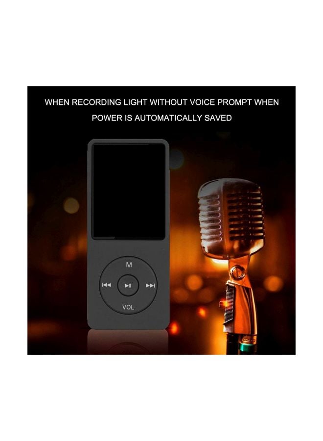 Portable MP3 Music Player H310-B Black - Image 3