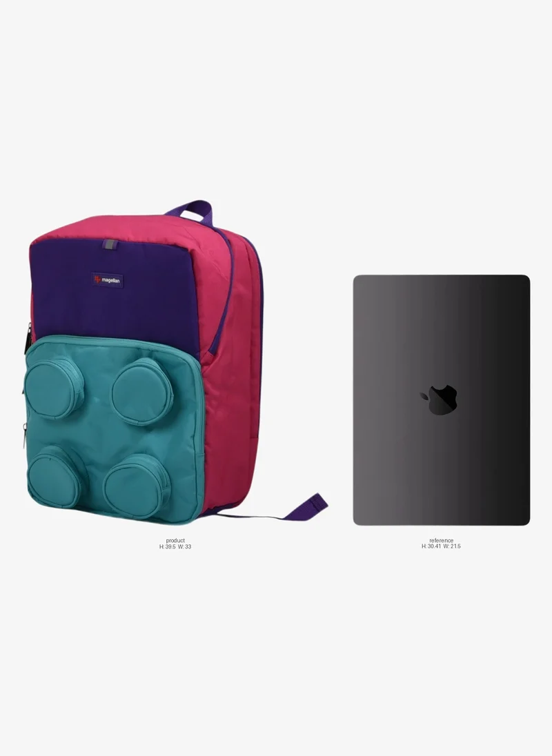 Magellan School Backpack XSB24753 | 17.5 Inch Student Backpack | Lightweight School, College & Travel Bag