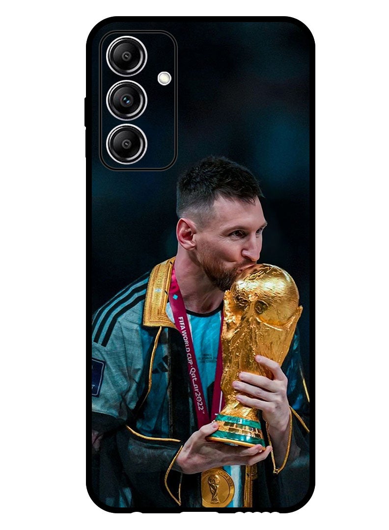 Theodor Protective Case Anti Scratch Shock Proof Bumper Cover For Samsung Galaxy A35 Messi 4 - Image 1