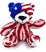 Aeisage USA Bear American National Flag Stuffed Toy Plush Animal Bears 8 Inch Souvenir Gifts for Kids - Image 2