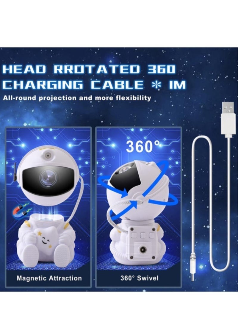 ELTRAZONE Star Projector Astronaut Galaxy Light Projector, Kids Room Decor Aesthetic, Tiktok Nebula Night Lights, Remote Control and 360°Rotation Magnetic Head, Star Lights for Bedroom, Gaming Room Decor  - Image 5
