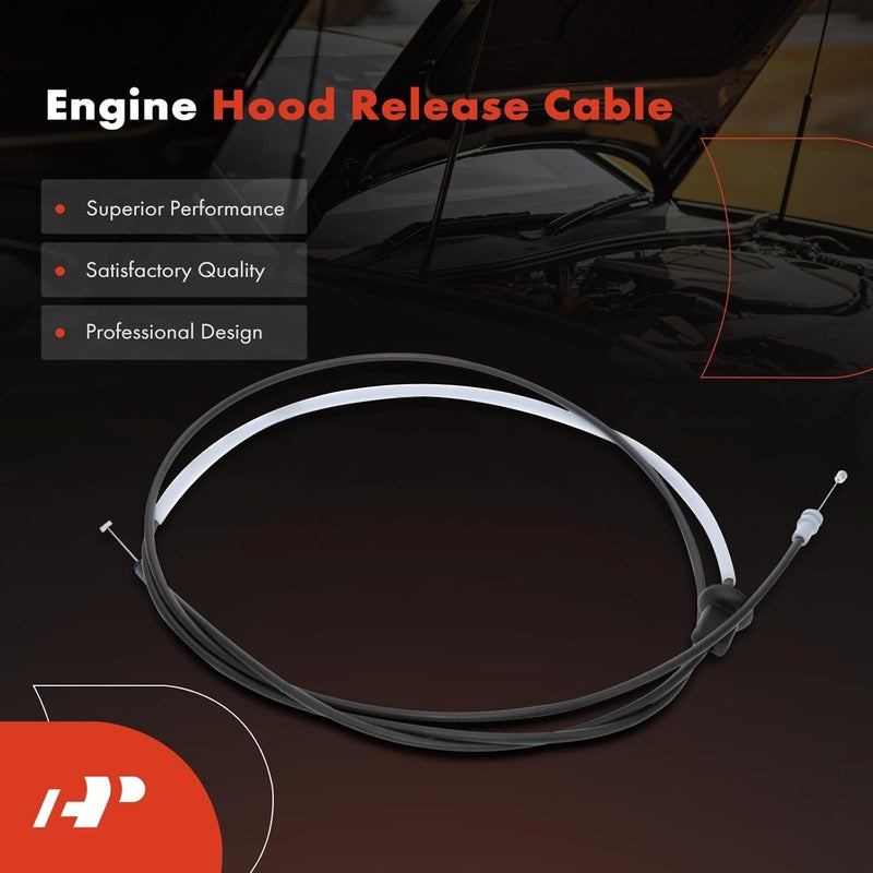 Front Hood Latch Release Cable - Image 3