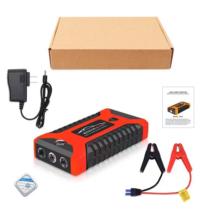 Car Emergency Start Power Supply 12V Strong Car Ride Electric Treasure Large Capacity Battery Ignition Car - Image 3