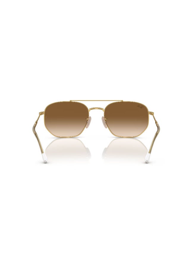 راي بان Men Full Rimmed Irregular Sunglasses 0RB3707 - Image 4