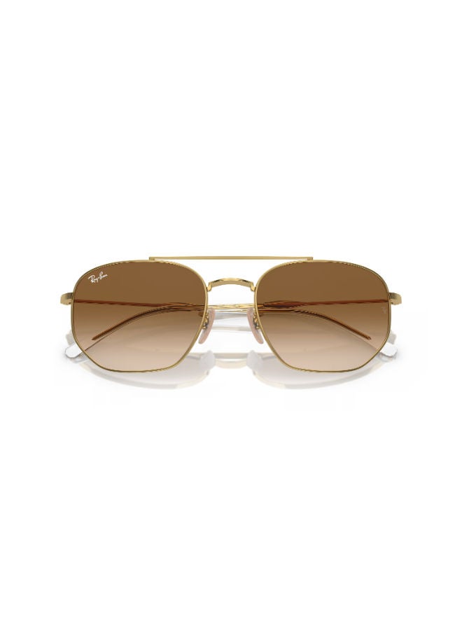راي بان Men Full Rimmed Irregular Sunglasses 0RB3707 - Image 5