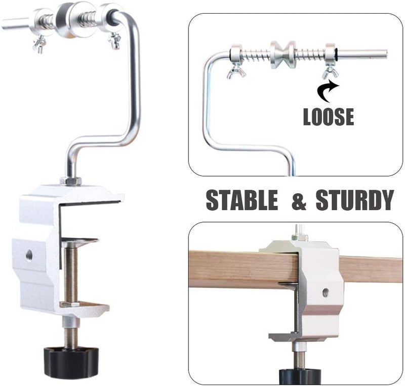 ANGRYFISH Fishing Line Winder with Clamp-Adjustable Stable Protable Spooler Machine-Multifunction Spooling Station System - Image 3