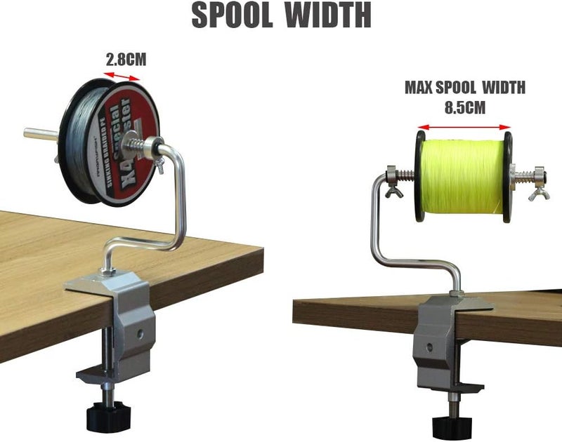 ANGRYFISH Fishing Line Winder with Clamp-Adjustable Stable Protable Spooler Machine-Multifunction Spooling Station System - Image 5