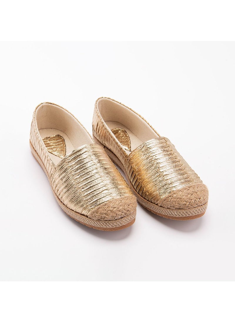 Zahwa - Espadrilles Animal Print Snake Texture - Image 1