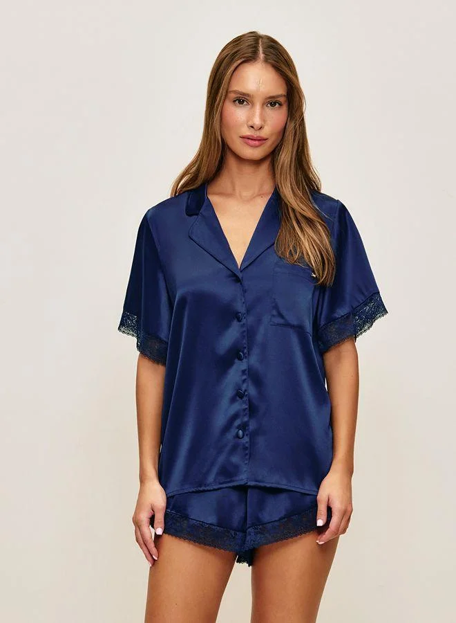Undiz Pajama shirts Blue