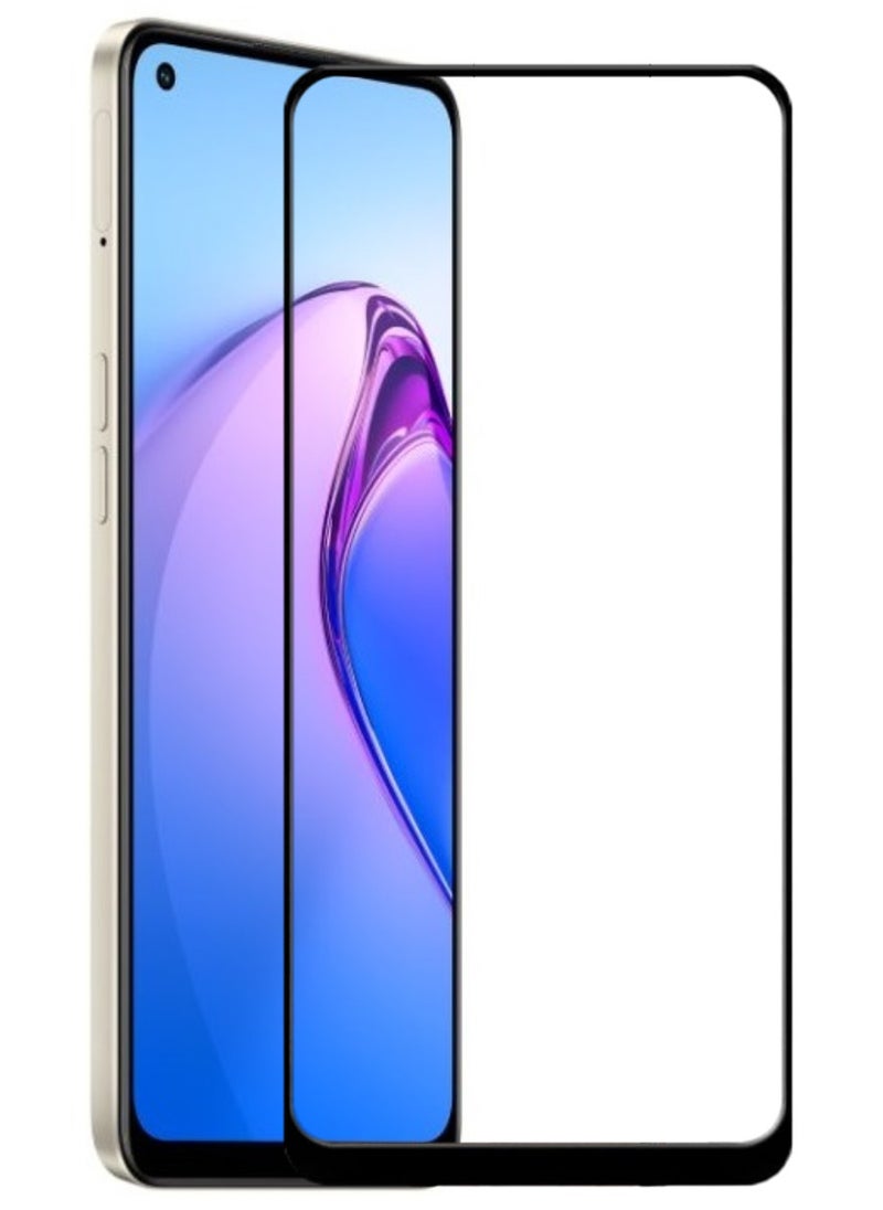 ACLIX Antistatic ESD Dustproof Premium Quality High Definition Tempered Glass Screen Protector Designed For Oppo Reno8 Z - Image 1