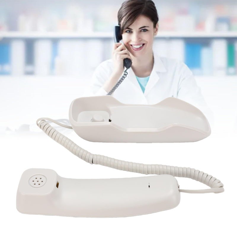 Wall Mountable Corded Retro Landline Telephone with DTMF CID Memory Storage LCD Display Black - Image 5
