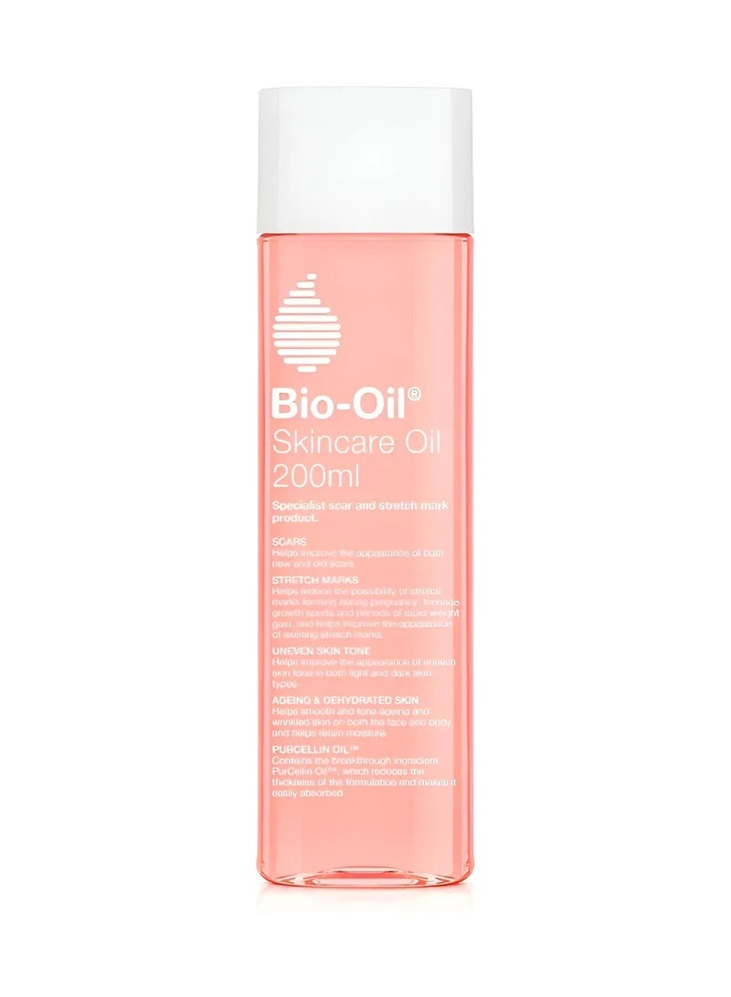Bio-Oil Skincare Oil suitable for Stretch Marks Scar Removal Uneven Skin Tone Vitamin E All Skin Types 200ml - Image 2