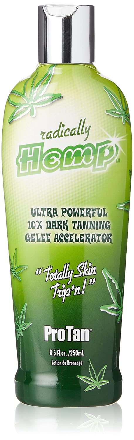 Pro Tan Radically Hemp Ultra Powerful 10X Dark Tanning Antioxidant Gelee Accelerator Lotion 250ml Pack of 1