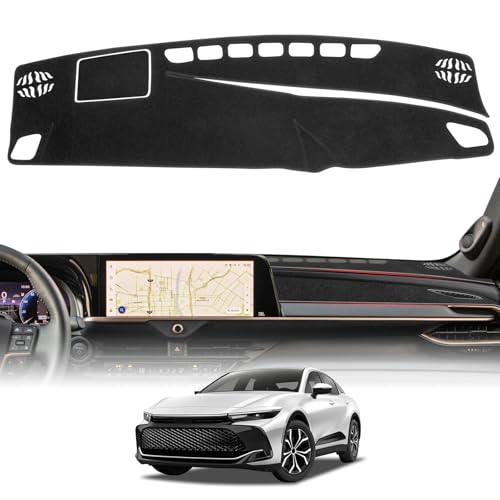HPEVA Dash Cover Mat Compatible with Toyota Crown 2023 2024 2025 Dashboard Cover (Not fit Signia) for Pad Custom Car Dashboard Interior Accessories Ornament - Image 1