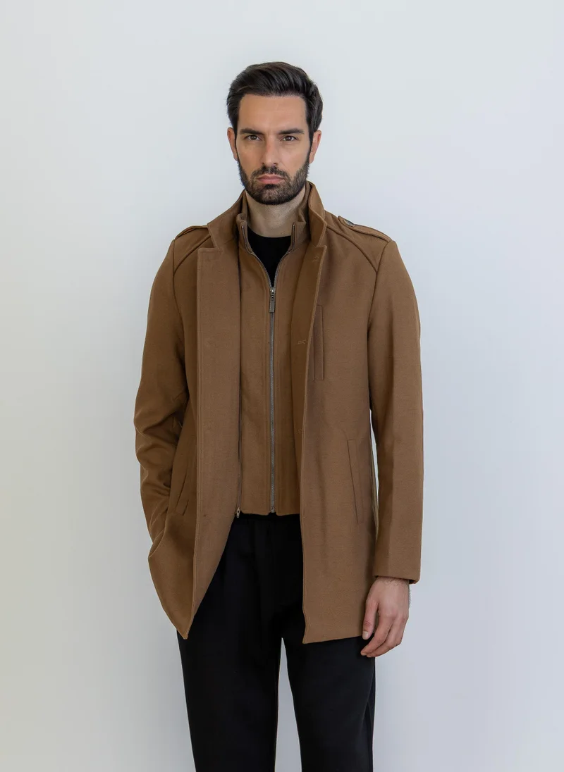 شايبس DOUBLE LAYERED DETAILED COAT