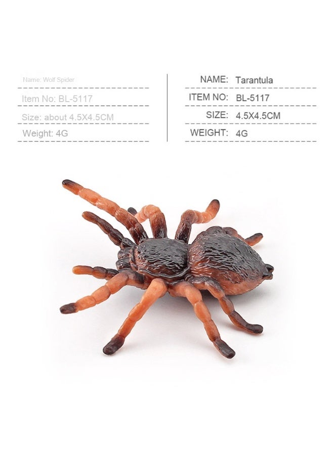 NIBEMINENT Realistic Forest Insect and Animal Models - Beetle, Ladybug, Butterfly, Tarantula, and Stag Beetle Figurine Toys