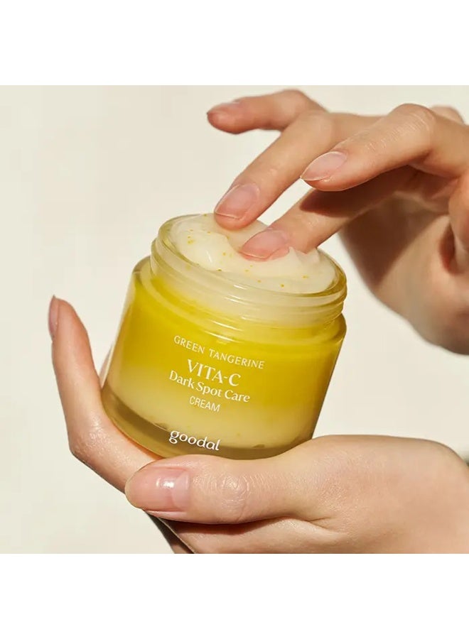 GOODAL Green Tangerine VITA-C Dark Spot Care Cream 50ml - Image 5