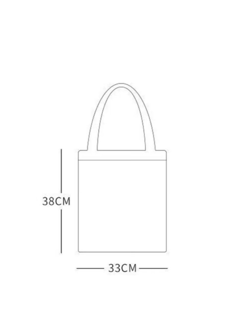 Hello Kitty New Cartoon Sanrio Hello Kitty Canvas Bag Shoulder Bag Simple Bag Casual Bag Student Class Bag  - Image 2