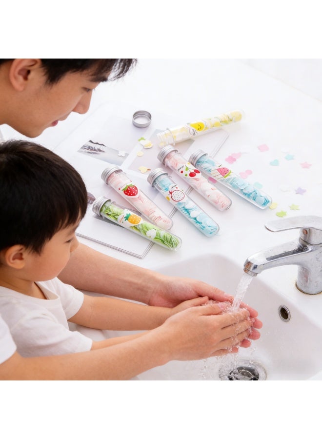 6cans-Soap Sheets, Portable and Dissolvable Soap Paper Sheets for Hand Washing and Cleaning, Perfect for Children and Adults on Outdoor Travel and Camping Hiking6 Box Set - Image 5