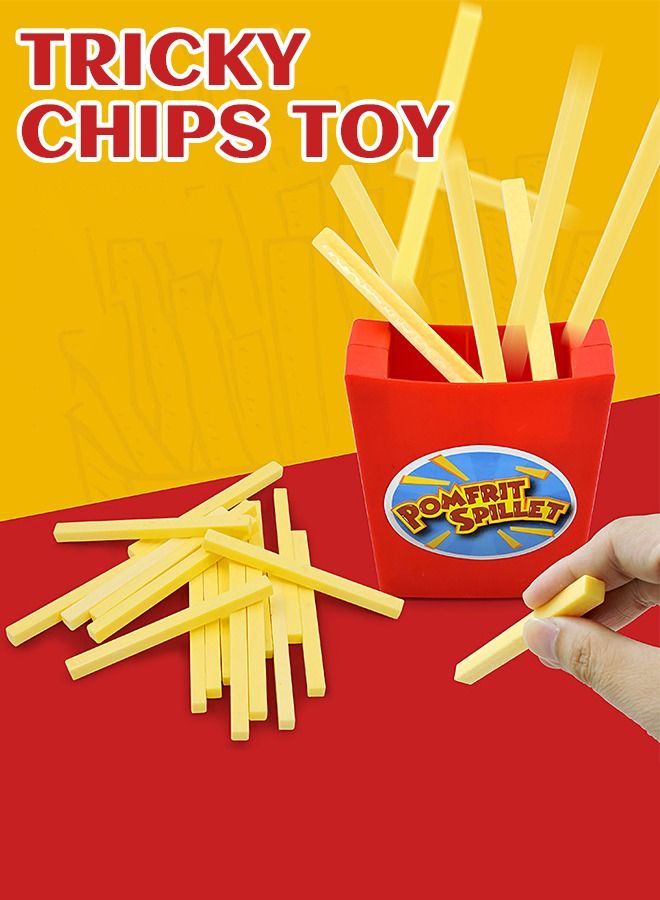 GROIC Who Touched Mechanism Creative Simulation Fries Fun Party Toy Set Prank Play Birthday Gift - Image 3