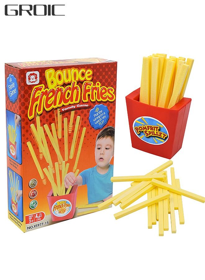 GROIC Who Touched Mechanism Creative Simulation Fries Fun Party Toy Set Prank Play Birthday Gift - Image 1