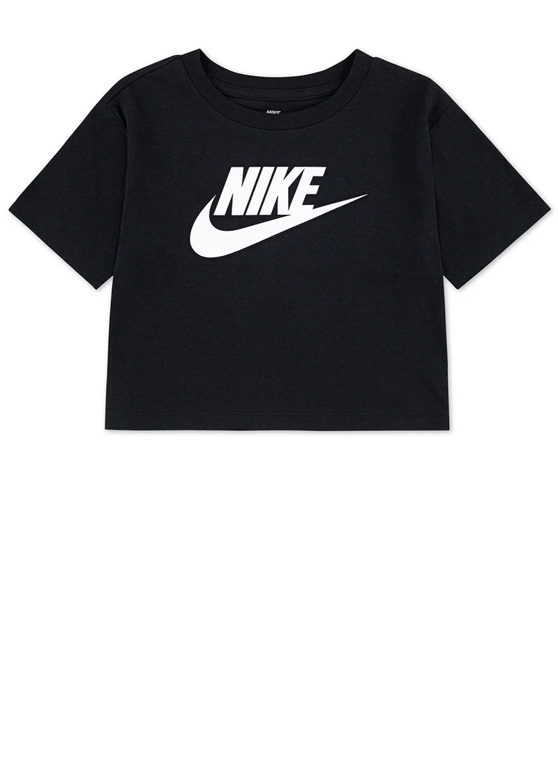 نايكي Kids Hybrid Club Boxy T-Shirt