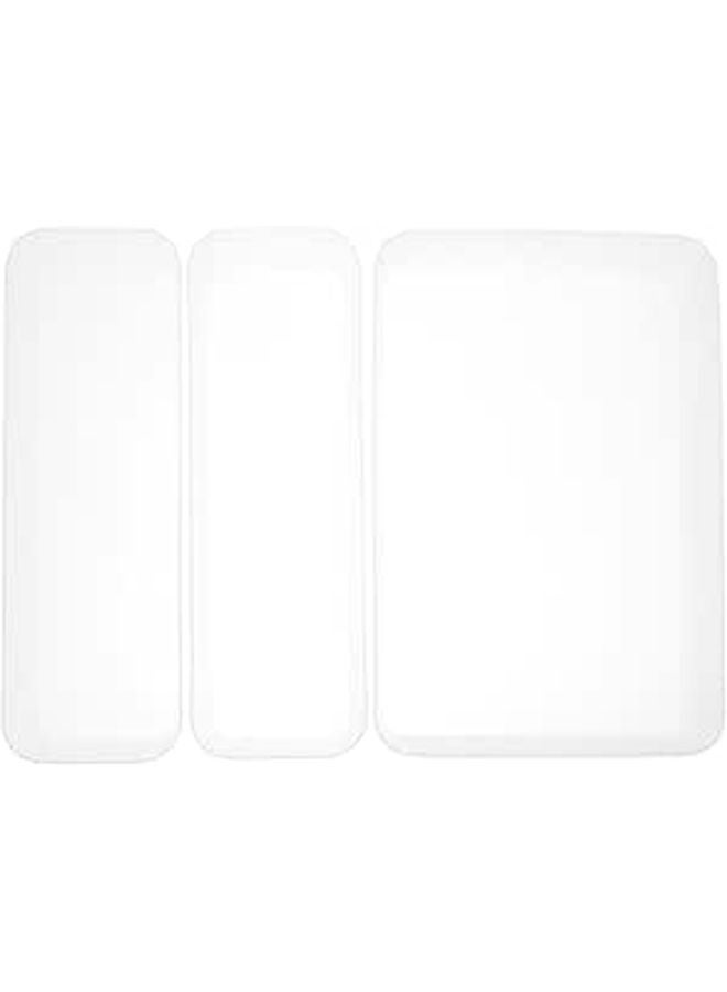Plastic Drawer Divider Tray Organizer With Built In Compartments For Makeup And Kitchen - Image 1