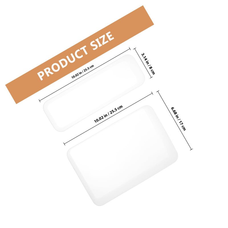 Plastic Drawer Divider Tray Organizer With Built In Compartments For Makeup And Kitchen - Image 3