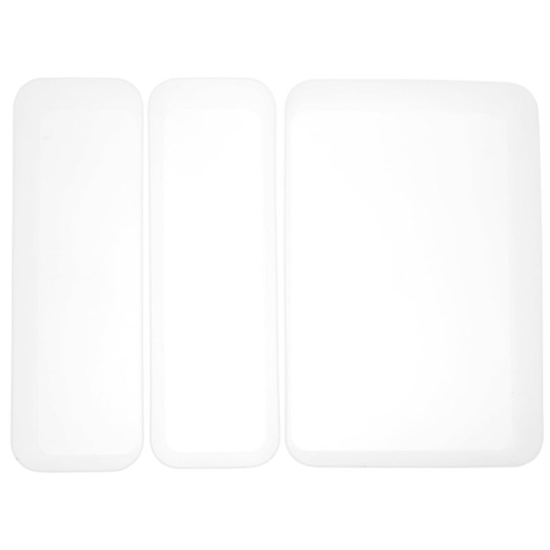 Plastic Drawer Divider Tray Organizer With Built In Compartments For Makeup And Kitchen - Image 2