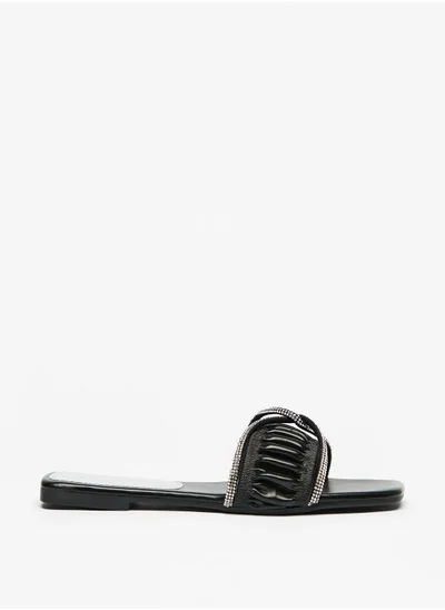فلورا بيلا Studded Slip On Sandals