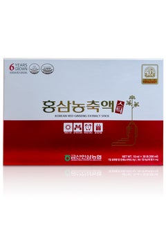 Korean Ginseng of Samjiwon Pure Red Ginseng Extract Stick ,6 Years Grown ,Boost Energy, Strengthens Immunity, GMP Standards,10 ml x 30 sticks  - Image 3