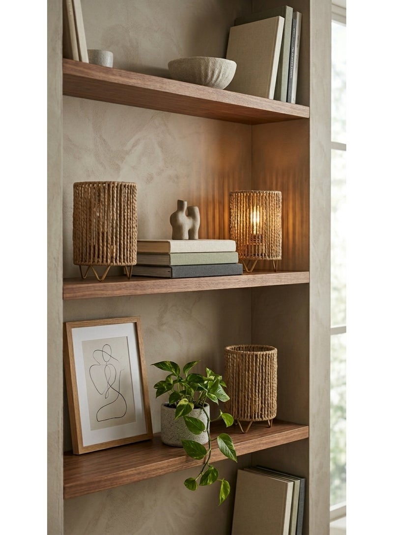 Lampshade with battery bulb - Image 3