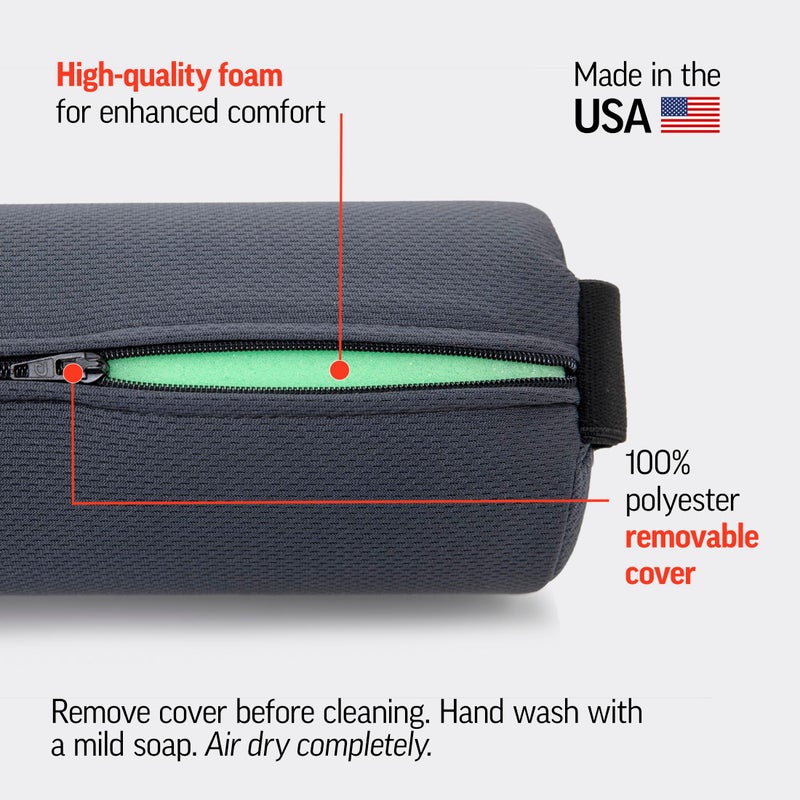 OPTP The Original McKenzie Early Compliance Lumbar Roll â€“ USA Made Low Back Support and Lumbar Support for Office Chair â€” Lumbar Support for Car Seats, Desk Chair Back Support - Image 5