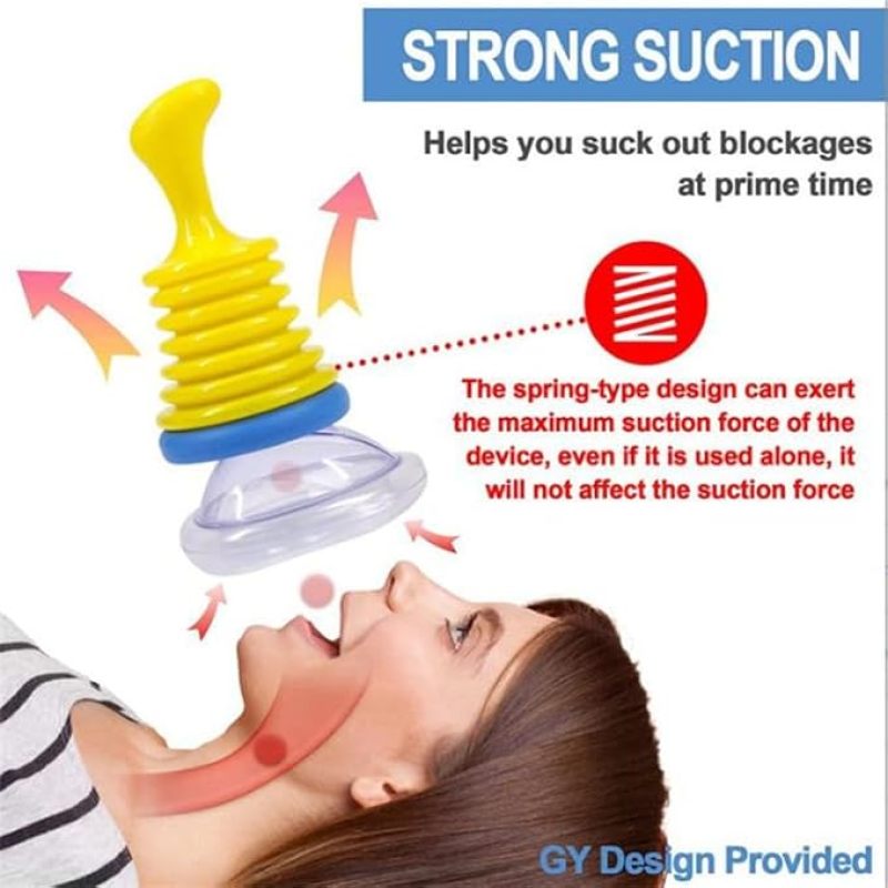 Choking Rescue Kit: Green Silicone Portable Emergency Extractor - Durable Quality Material Facial Mask for Home Travel Adults Children First Aid - Image 4