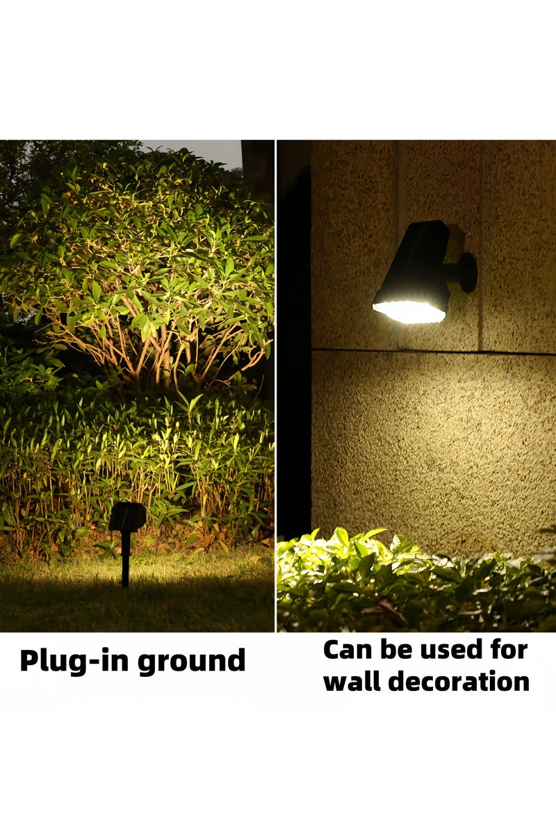 لويال أضواء خارجية تعمل بالطاقة الشمسية، مصابيح حدائق تعمل بالطاقة الشمسية، مصباح شمسي أوتوماتيكي، مقاوم للماء IP65، سهل التركيب، للحديقة، الممر، الفناء، الممرات، المنزل - Image 3