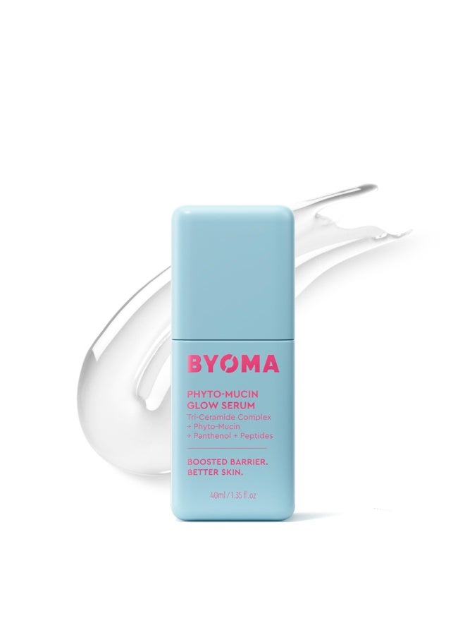 BYOMA Phyto-Mucin Glow Serum, Hydrating Mucin Face Serum, 40ml - Image 1