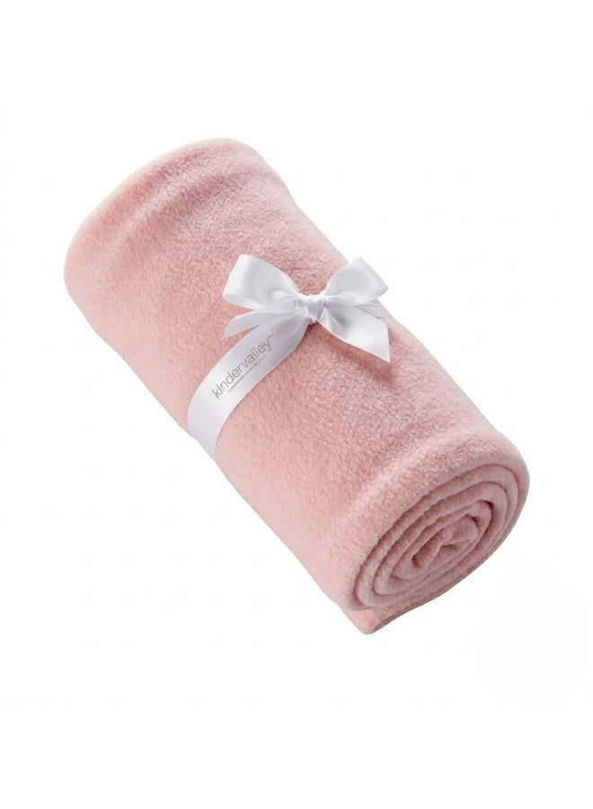 كايندر فالي Petal pink fleece blanket - Image 2