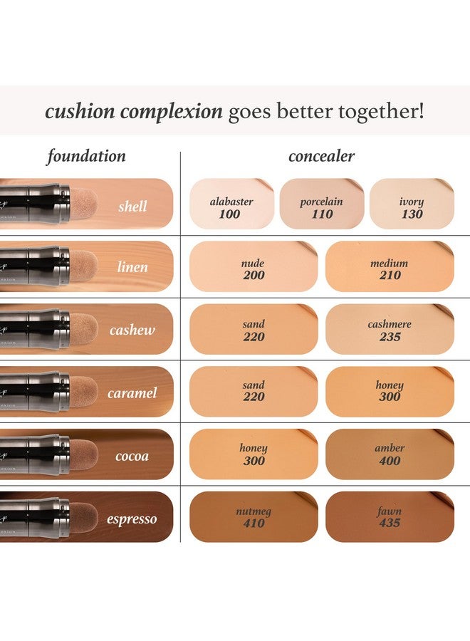 Julep Cushion Complexion Medium Coverage Foundation - Linen | Covers, Brightens & Evens Skin Tone | On-The-Go Cushion Applicator | Hyaluronic Acid, Vitamin B5 & E - Image 5