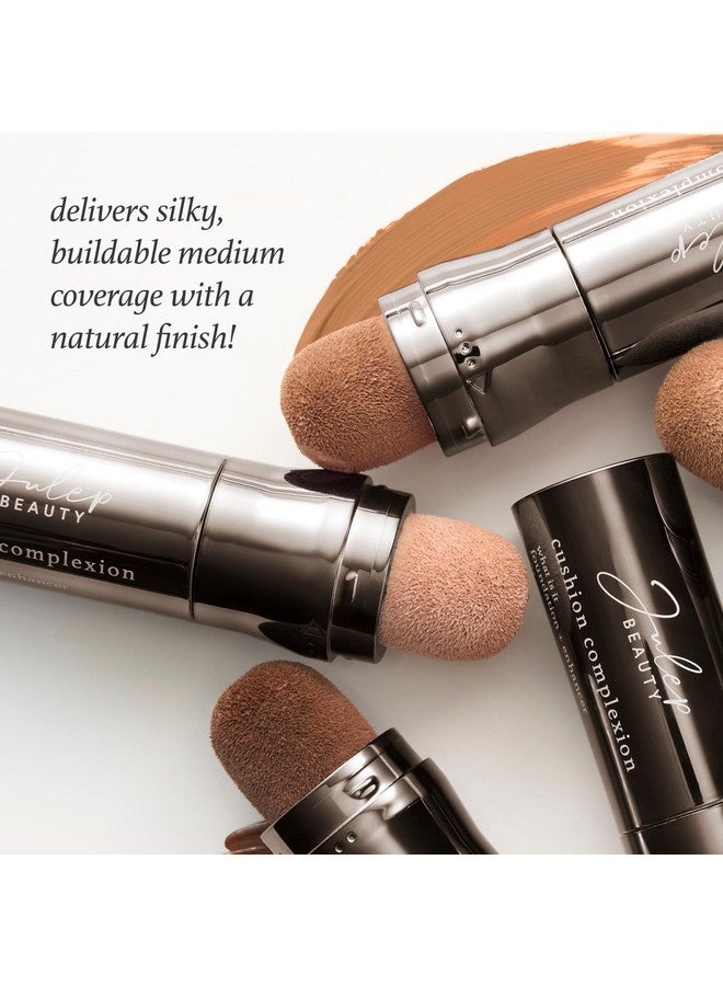 Julep Cushion Complexion Medium Coverage Foundation - Linen | Covers, Brightens & Evens Skin Tone | On-The-Go Cushion Applicator | Hyaluronic Acid, Vitamin B5 & E - Image 4